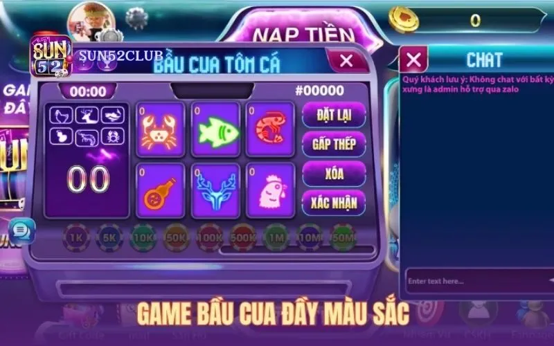 Mini game Bầu cua Sun52